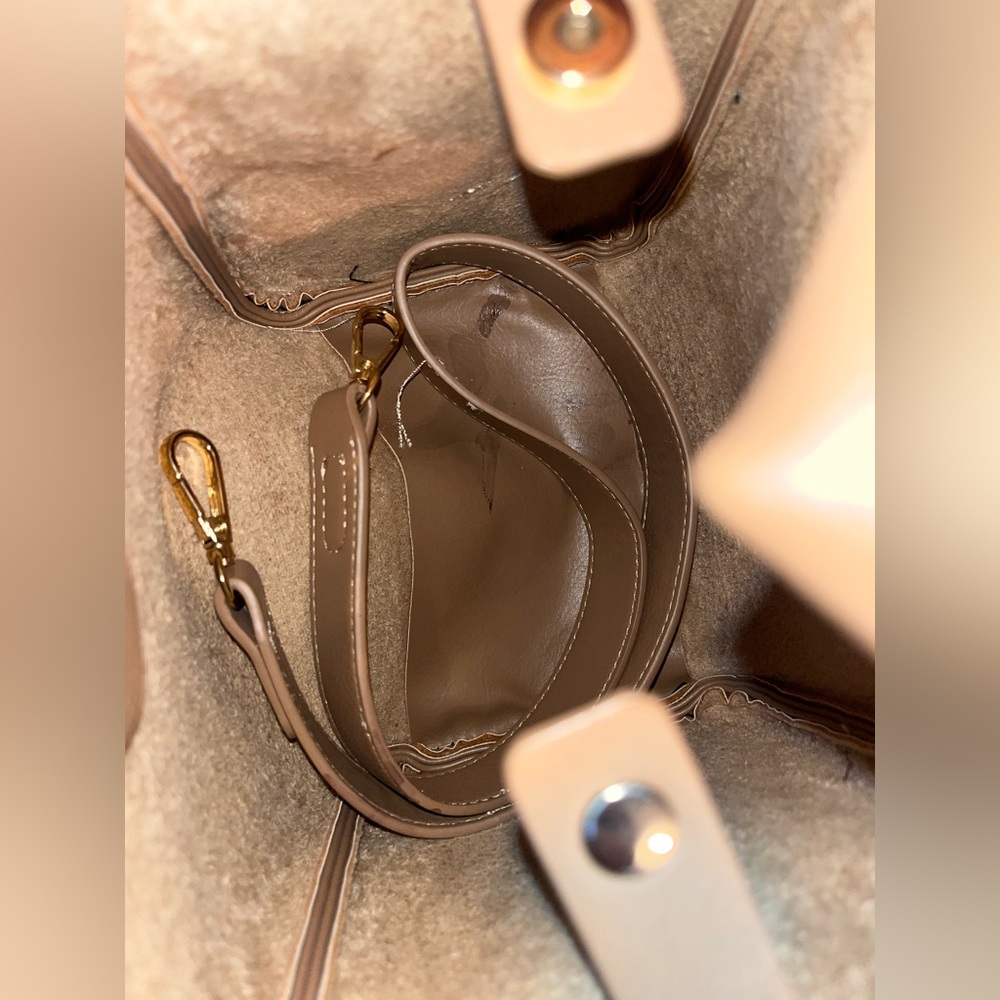 Anthropologie the hollace mini edition Tan Leather Women's Bag - Picture 11 of 11